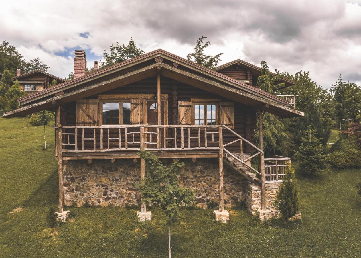 Sfendamos Wood Village Naousa  Exteriör bild