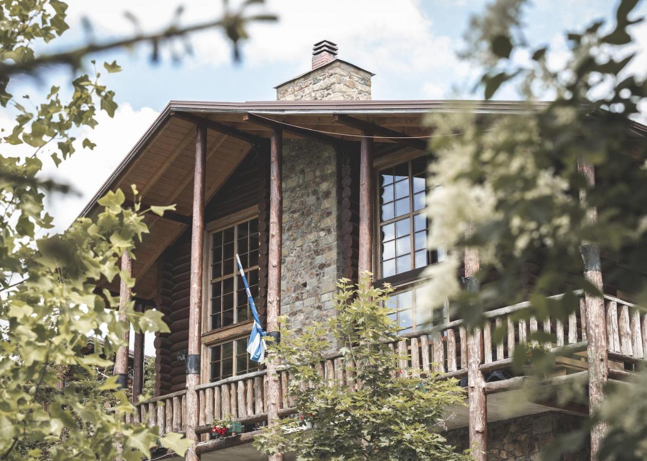 Sfendamos Wood Village Naousa  Exteriör bild
