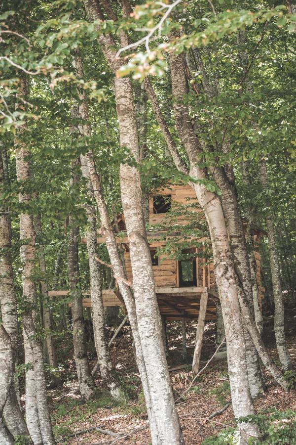 Sfendamos Wood Village Naousa  Exteriör bild
