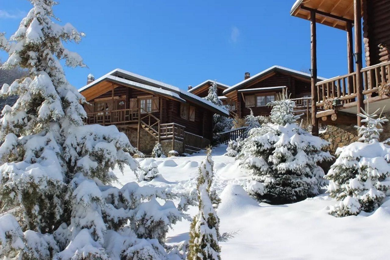 Sfendamos Wood Village Naousa  Exteriör bild