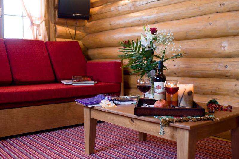 Sfendamos Wood Village Naousa  Exteriör bild